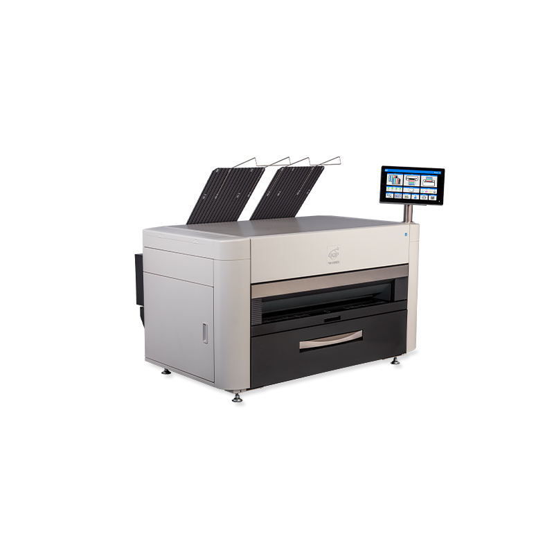 KIP America 730C 2 Roll Color Print System 6D BW/6D CLR